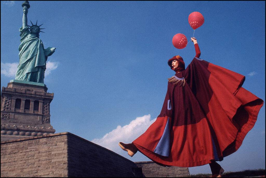Ann Schaufuss, Statue of Liberty, Vogue